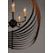 Maxim Lighting Radial 5-Light 30" Wide Black / Gold Pendant Light 28675BKGLD - alternate 3